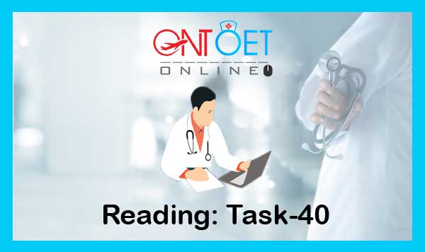 Reading 2:0 Task 40