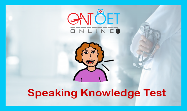 Speaking Knowledge Test 