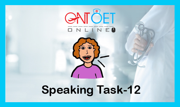 Speaking Task-12 live